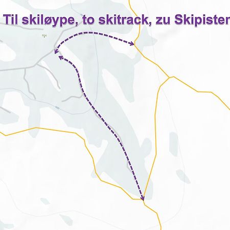 Bjerkely, Sjusjoen Vila Exterior foto